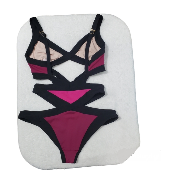 AGENT PROVOCATEUR Mazzy Swimsuit Sz 3 Medium - Picture 6 of 15